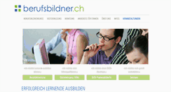 Desktop Screenshot of berufsbildner.ch