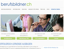Tablet Screenshot of berufsbildner.ch