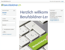 Tablet Screenshot of elearning.berufsbildner.ch